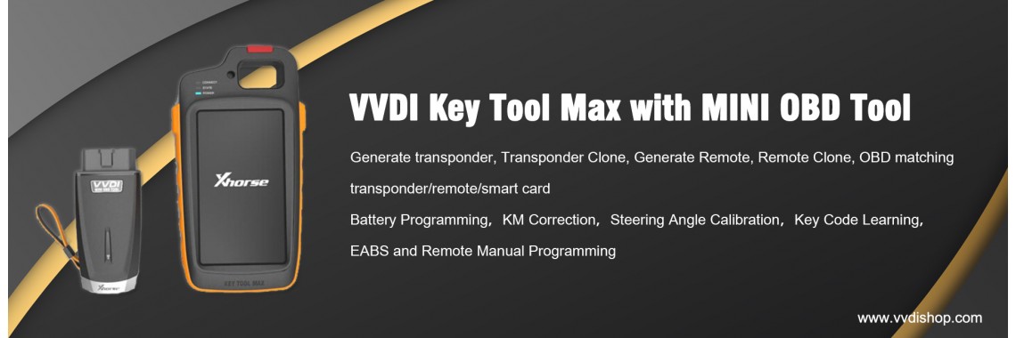 Xhorse VVDI Key Tool Max with VVDI MINI OBD Tool Bluetooth